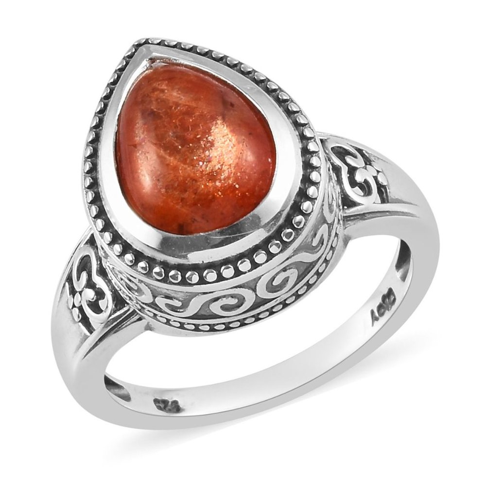 🌹Sunstone Gemstone Ring